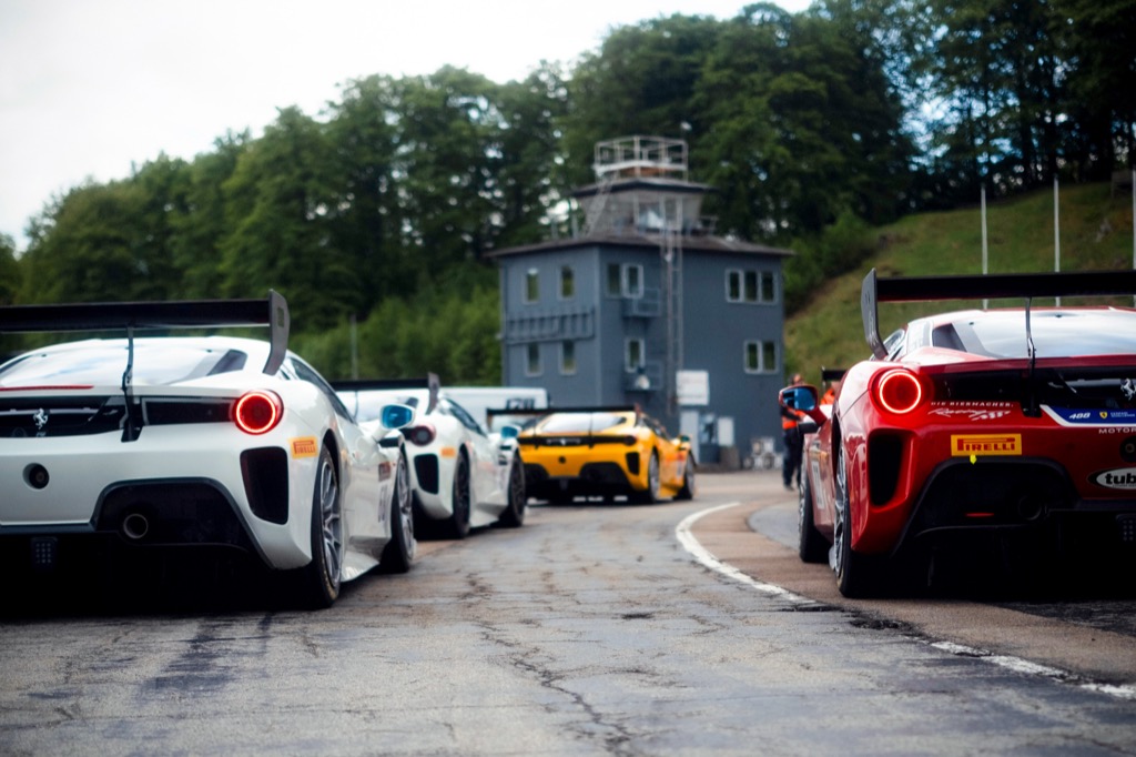 Ferrari-fest på Knutstorp: Succesfuld premiere på Formula GT Challenge.
(Foto: Formula Automobile)